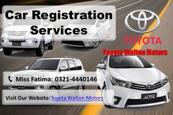 CAR registration services