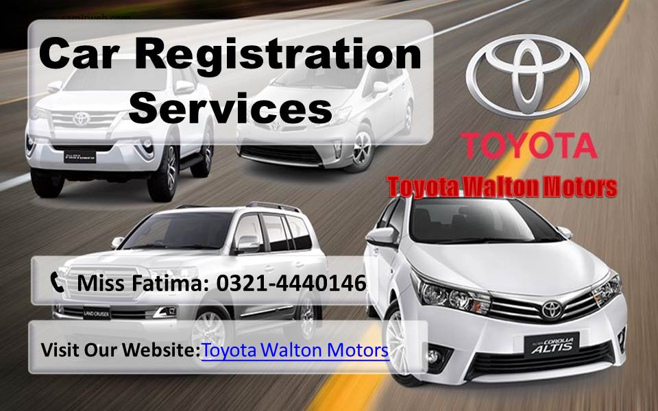 CAR registration services