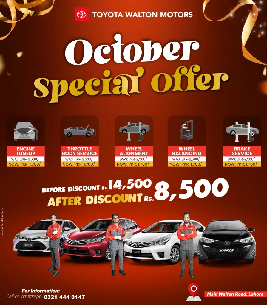 October Exclusive Car Service Offer! 🚗✨