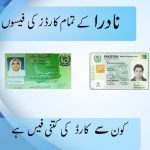 NADRA ID Card, NICOP, Death Certificate Full Fee Structure